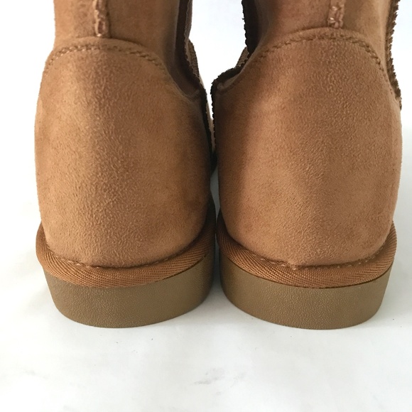 Arizona Jean Co. Starling Cognac Faux Suede Bootie - Picture 6 of 12